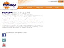 Tablet Screenshot of caputto.com.uy